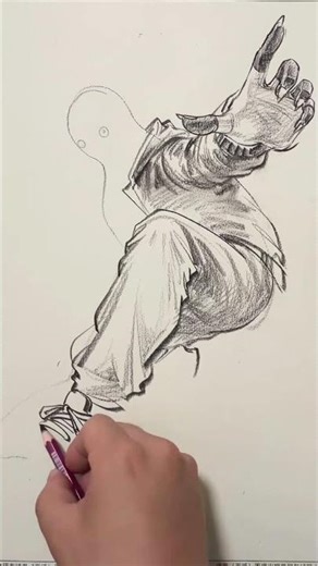 Stunning Sketch Process | 震撼的速写过程 #Shorts
