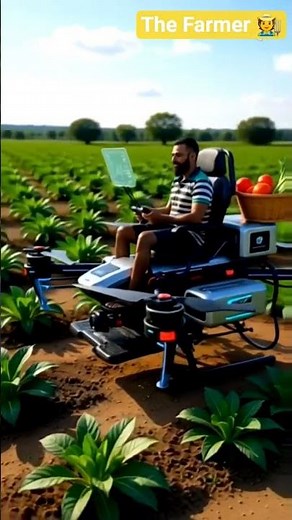 Ai Drone Farmer #shorts #agriculture #farming