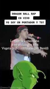 rap de dragon ball😀 (concierto en vivo)