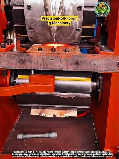 Advanced Precision Roll-Forging Machinery in Action ⚙️🔥