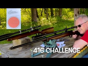 @MnShootingSports Stevens 416 challenge Sears Ranger & Litscherts model A scope 100 yards
