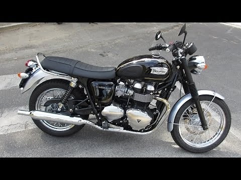 2014 Triumph Bonneville T100 Start up and Sound