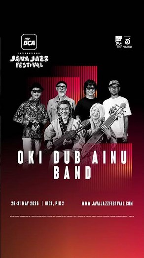 OKI DUB AINU BAND AT JAVA JAZZ FESTIVAL 2026!