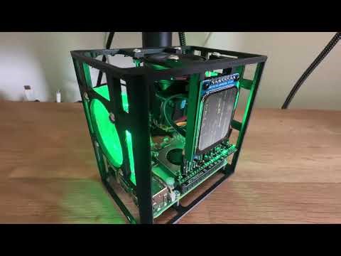 Raspberry Pi 5 Open Frame - Matrix Style