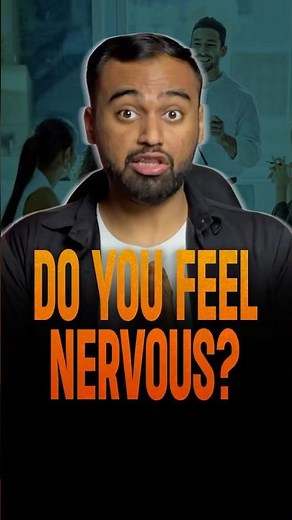 Feeling nervous before your first speech, interview, or stage performance? You're not alone!| #short