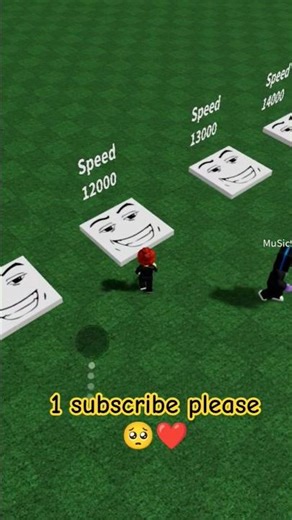 roblox speed 1 to 12000 directly 😱 shocking results #newgameinroblox #robloxgameplay #amazingroblox