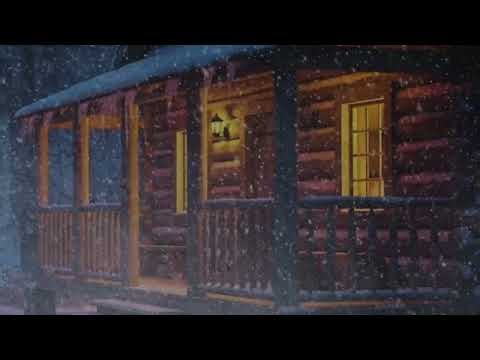 Peaceful Winter Night ❄️ Relaxing Snowfall Sounds 8 Hours – Snowvae