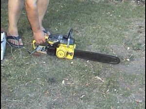 McCulloch 3-10 E , electric start chainsaw