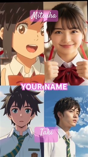 Your name - MITSUHA & TAKI #shorts #viralshorts