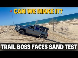 2023 CHEVY COLORADO TRAIL BOSS OFFROADING ON THE SAND DUNES | SILVER LAKE SAND DUNES