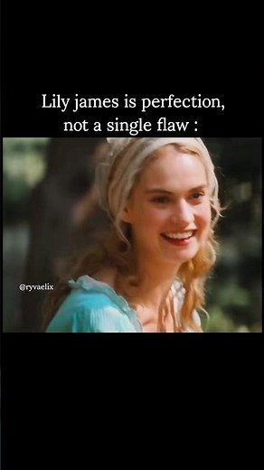 Lily James as Cinderella: The Timeless Magic and Elegance of Disney's Masterpiece 🎬 #ryvaelix