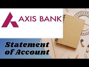 How to download axis bank statement