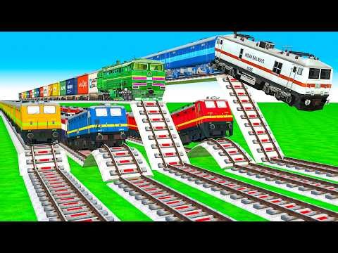 【踏切アニメ】あぶない電車 5 TRAINS RUNNING ON RISKY RAILROAD🚦Train Simulator 2026