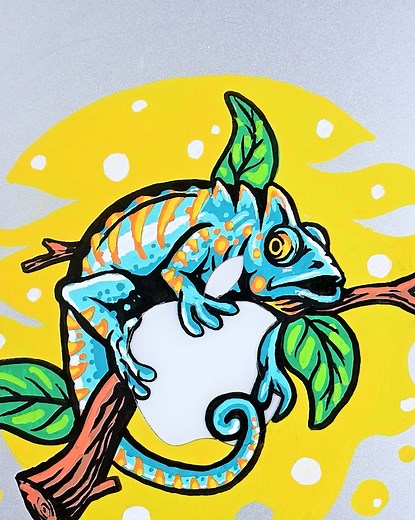 Customizing Laptop 🔥 #art #satisfying #reelsvideo #reels | Artful