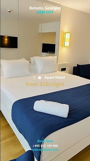 ORBICITY Batumi: Luxury Sea View Aparthotel in Georgia #Shorts