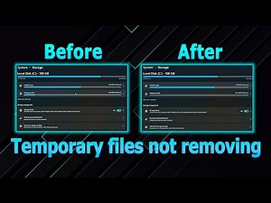How to Fix Temporary File Cleaning Issue on Your PC