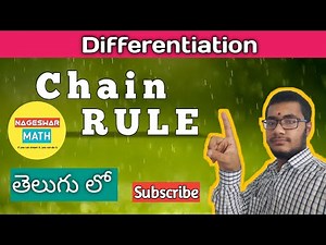 Chain Rule || Differentiaation|| Nageswar Math || Mathematics || In telugu version