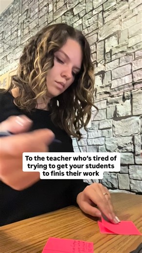 Whenever it was time for my students to start working independently, I felt like I was constantly being pulled in 5 different directions at once. It wasn’t until I implemented these 3 routines that I finally saved my sanity: 1️⃣Work Checker Whenever my students are working on something independently as practice that isn’t a test, I have my Work Checker make sure it is complete and has their name on it before they turn it in. This student walks around with a clipboard and will either give student