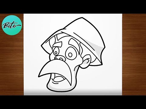 Como desenhar o SEU MADRUGA (Chaves em Desenho) passo a passo, fácil e rápido