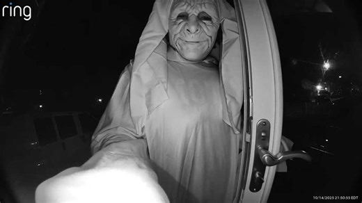 Video: Police search for Halloween mask-wearing trio who terrorized family in Virginia