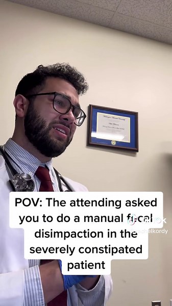 Manual Fecal Disimpaction: A Medical Student's POV