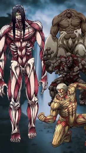 eren founding titan Vs all titans