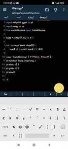 CREATE CHESS BOARD-USING PYTHON AND MATPLOT | Yuppie_Boy💯| Chocopie 💙| -ChaMp_👮🏻‍♂️👈🏼
