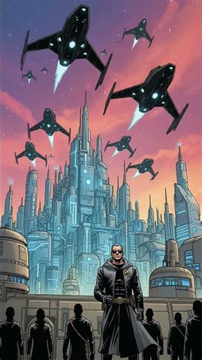 #DreamScreenAI The Shadow Defenders in shadow head quarters in mega universe.