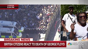 173K views · 5.4K reactions | "My brothers and sisters are in America fighting the fight and we've got to show them that it's not just an American problem," a protester in London tells NBC News' Molly Hunter. "Look at this, London here. We built this from slavery, haven't we done enough? Haven't we paid enough?" | MS NOW | Facebook