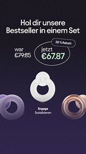 Mit dem Ohrstöpsel-Set kannst du die Geräusche deines Alltags im Griff behalten 👌 🧑‍💻 Filtere Geräusche bei der Arbeit mit den Loop Quiet-Ohrstöpseln 🪩 Schütze deine Ohren und hab dabei Spaß mit den Loop Experience-Ohrstöpseln ☕ Genieße ungestörte gesellige Momente mit den Loop Engage-Ohrstöpseln Ein einfaches Set für alles, was das Leben so bringt. Probier es 100 Tage lang aus und gib es einfach zurück, wenn es dir nicht gefällt. | Loop