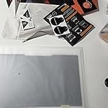 Magnetic Laptop Privacy Screen 15.6 Inch 16:9- Removable Anti-Glare Blue Light Filter, Computer Privacy Screen Shield Compatible with 15.6'' Hp Acer Asus Lenovo Dell Samsung Portable Monitor