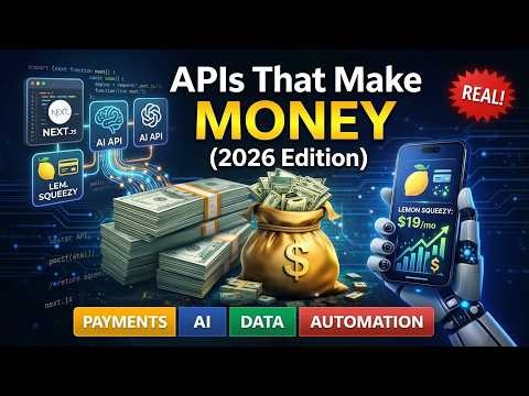 The API Setup That Makes Money in 2026 | Real Examples for Solo Developers