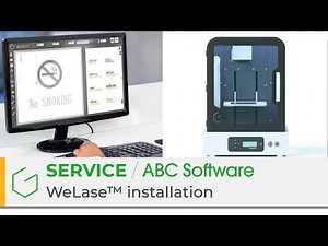Learn how to install ABC software for WeLase™ laser engraver