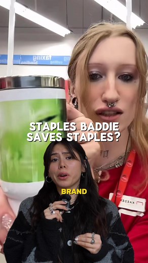 give this Staples Baddie a raise ASAP @Staples @🦷✨oblivion✨🦷 #staples #staplesbaddie #marketing