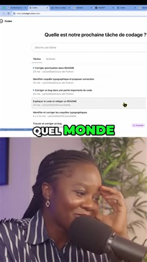 Codex Analyse mon code #lecoinstat #github #codex #intelligenceartificielle