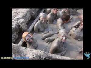 Mud Bath in El Totumo Mud Volcano, Colombia
