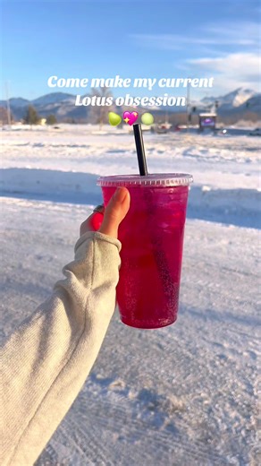 Enjoying Lotus Energy at Local Coffee Shop