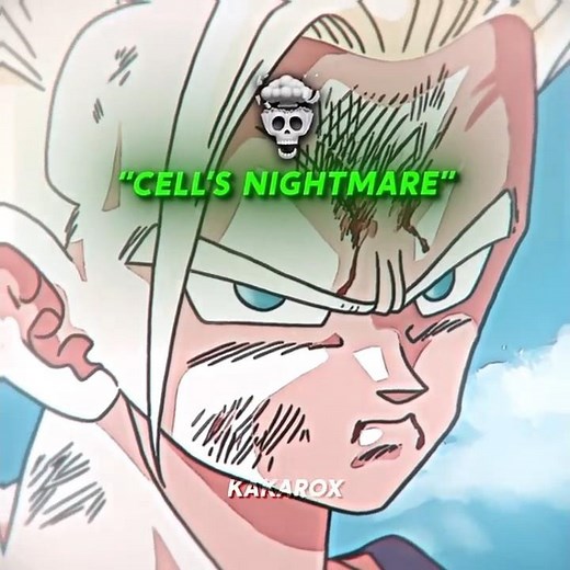 Gohan Against Cell💀🔥