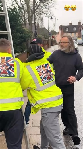 RaiseTheColoursUK on Instagram: "*david attenborough voice* Here we have a wild leftie out of his natural habitat, the females of his species refuse to mate with him due to his awful mating call of “Boooh” because it’s meant to be “woooh” eventually the wild leftie will curl up into a ball out of stress for hating his own country, and once he curls up he’ll cry then cease to exist. Credit: @ukstopscammers #raisethecolours #raisetheflag #unitedkingdom #lefties #reformuk"