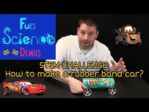 STEM Challenge: How to Make a Rubber Band Car_Part 1