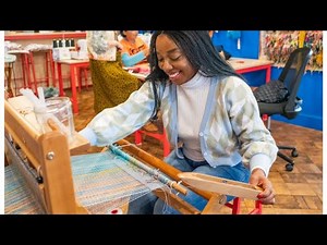 Weaving My Own Fabric On A Loom | Kim Dave