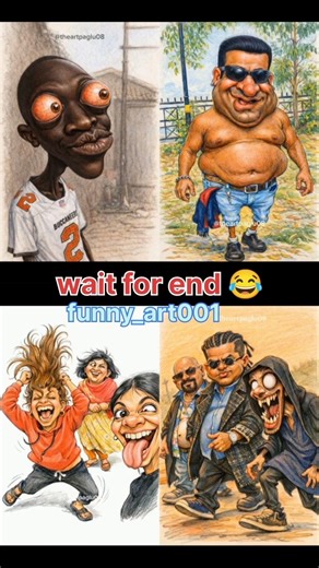 wait for end 😂 #funart #lolart #sketchcomedy