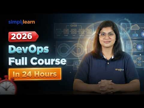 DevOps Full Course 2026 | DevOps Course For Beginners | Learn DevOps From Scratch | Simplilearn