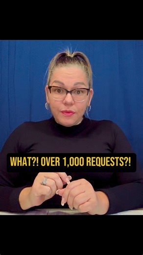 9.8K views · 269 reactions | Whoa! 勞 Over 1,000 Requests?  #ASL #deaf #realtalk #signlanguage | Andra Rush | Facebook