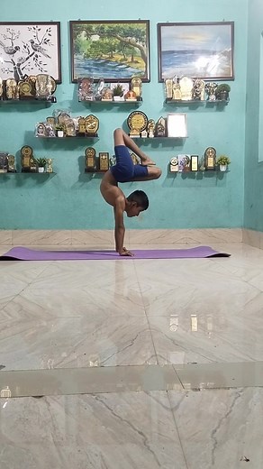 #best #hand balance #hardwork(chakraborty Yoga academy) | Rakesh Chakraborty
