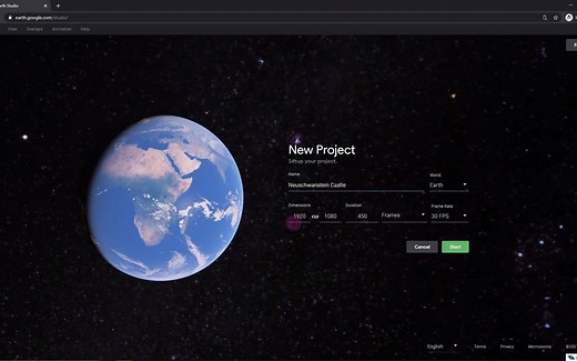 谷歌地球Google Earth Studio教程：创建更好的浏览动画
