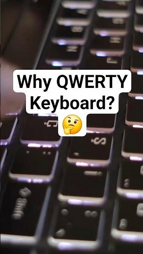 Why QWERTY Keyboard Layout? #keyboard #shorts #kuberpath #tech