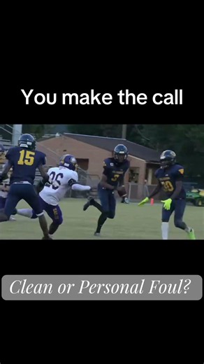 You Make The Call! CLEAN OR DIRTY? #Football #Youmakethecall #reftalk