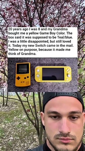 20 years ago I was 8 and my Grandma bought me a yellow Game Boy Color.