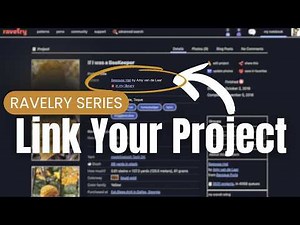 How to Link Your Project to a Pattern on Ravelry (Step-by-Step Tutorial)